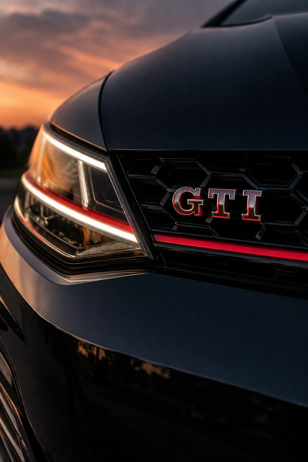 АВТО 1008081 Фольксваген Гольф GTI Красная линия GTI