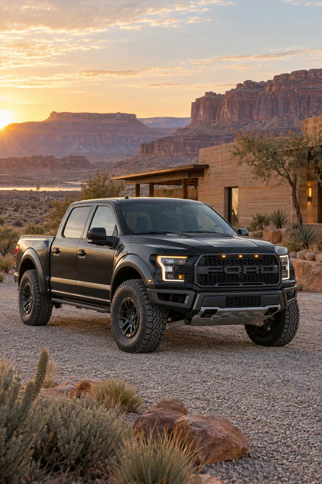 АВТО 1007703 Форд-F150-Раптор-пустынный-лодж