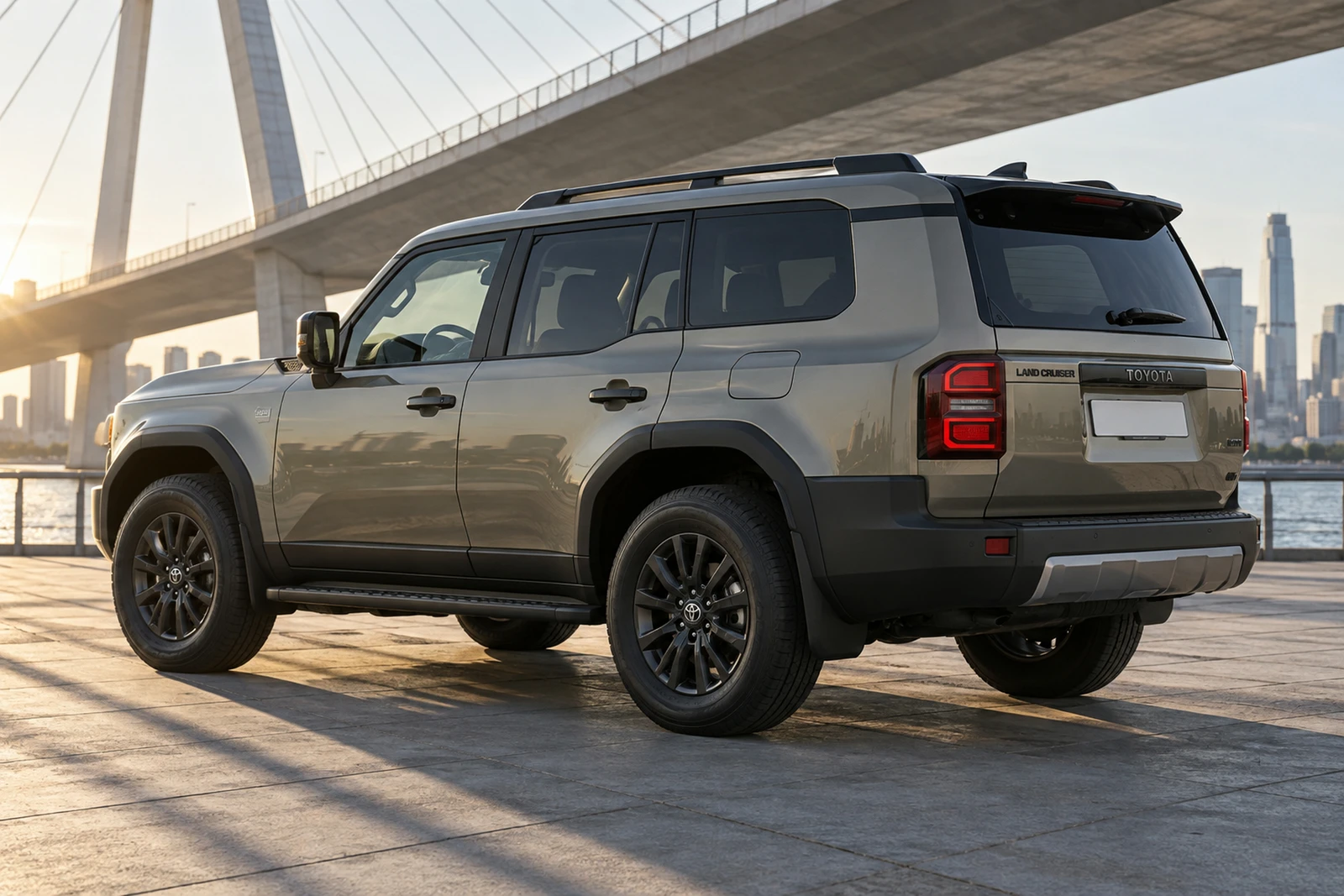 АВТО 1008100 Toyota Land Cruiser 250 Архитектурный кадр